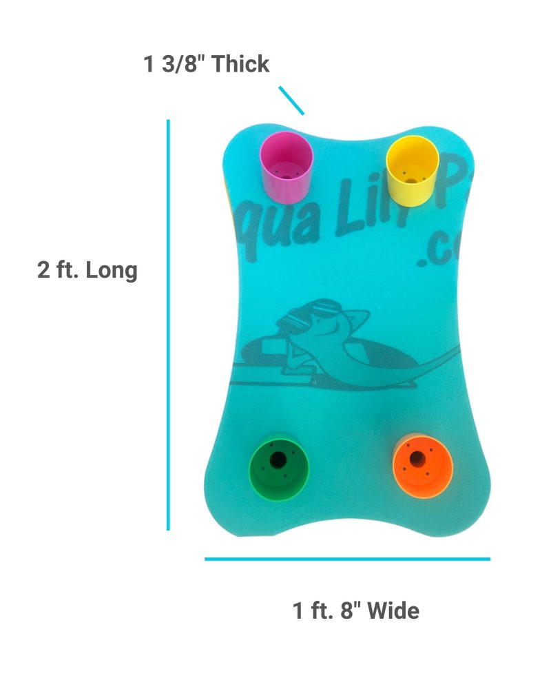 Floating Cooler Table w/ 4 Cup Holders