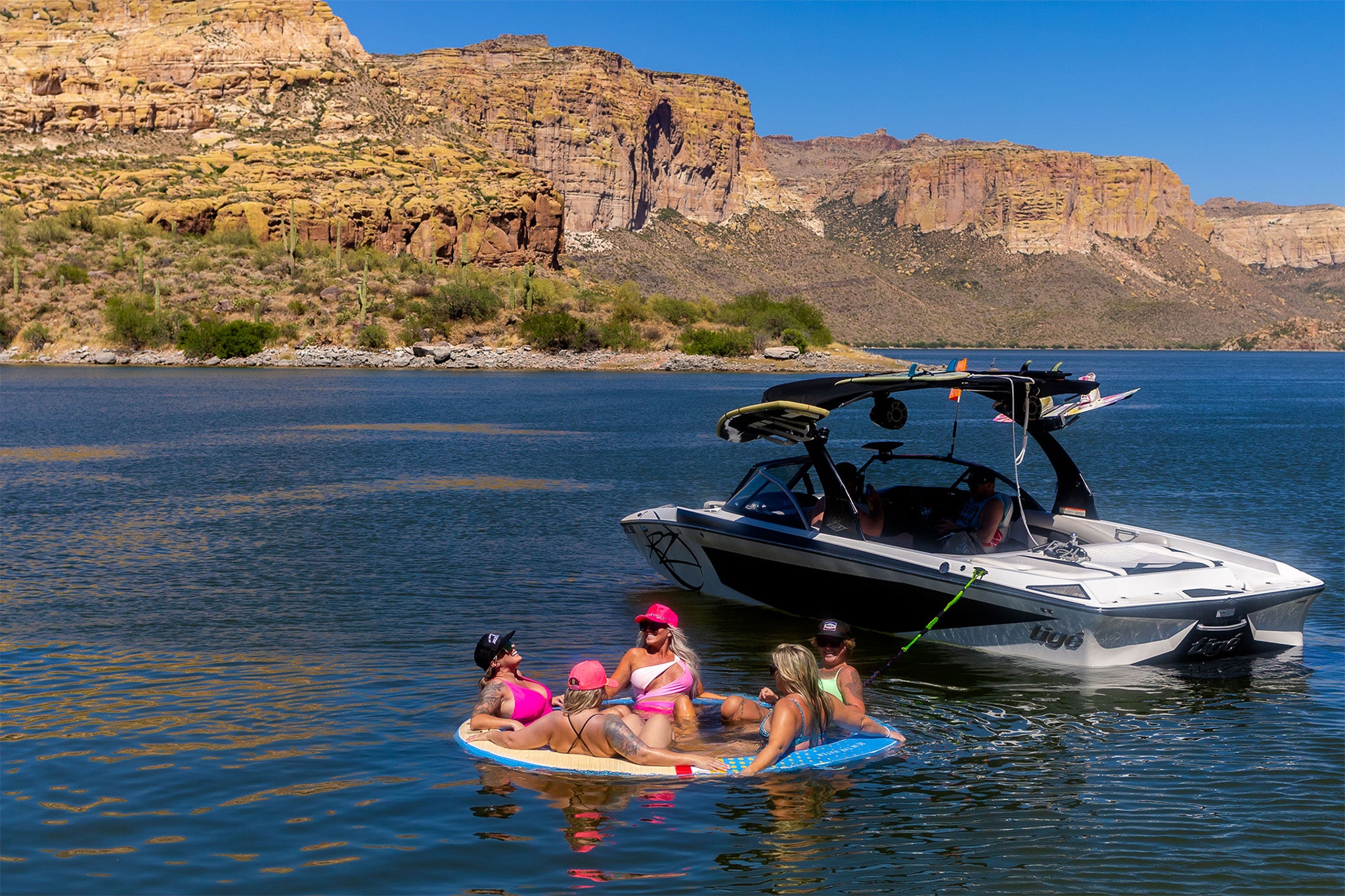 Wateraft 8ft Round Black Friday Bundle