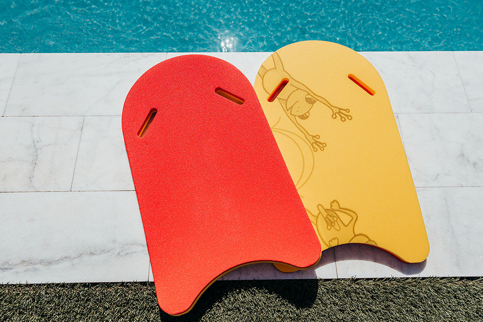 2 Giant Aqua Lily Pad Kickboards