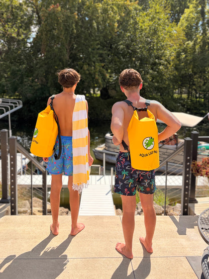 Aqua Lily Dry Bag