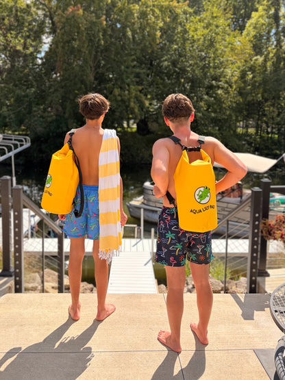Aqua Lily Dry Bag