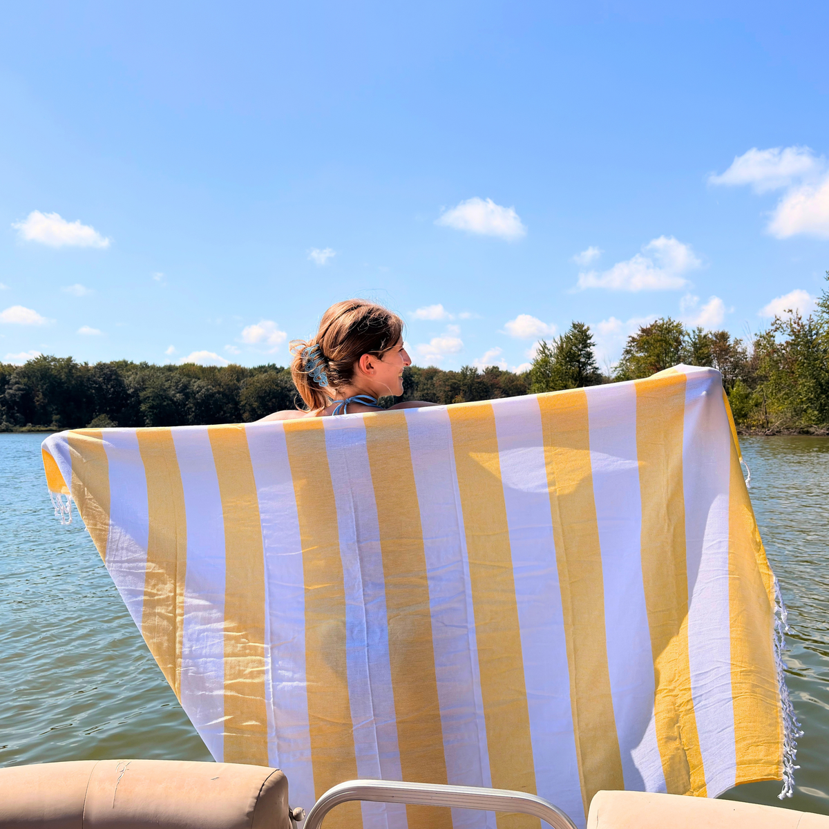 Aqua Lily Lux-Dry Towel