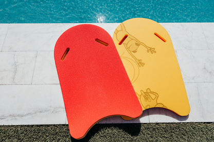 2 Giant Aqua Lily Pad Kickboards